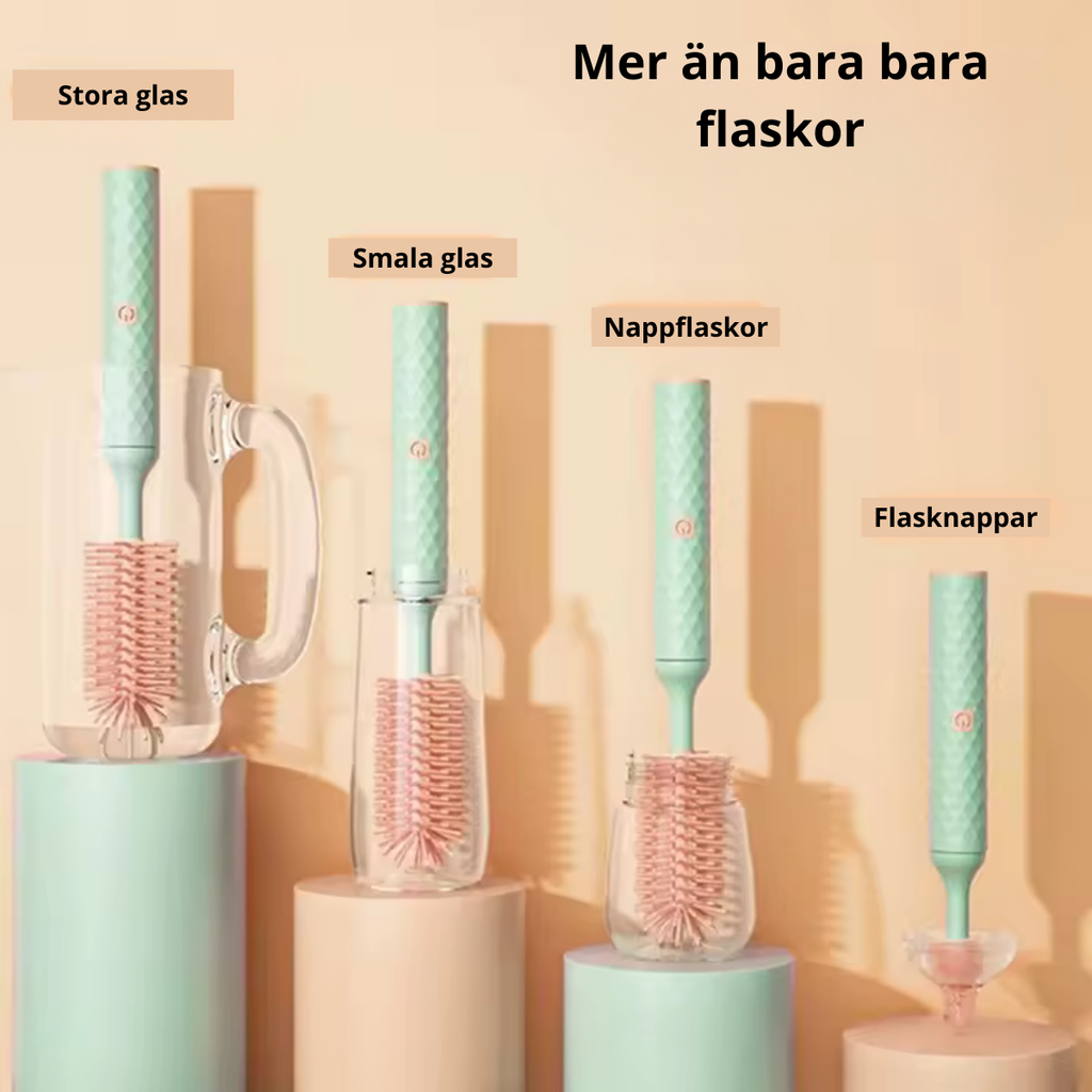QuickClean- Flaskborste