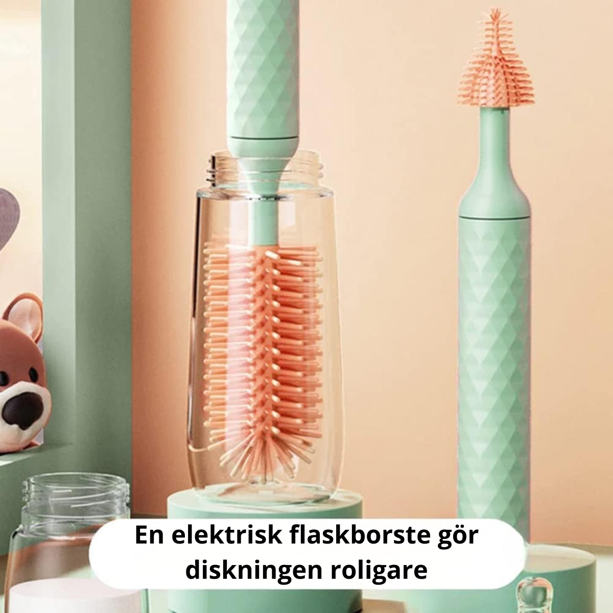 QuickClean- Flaskborste